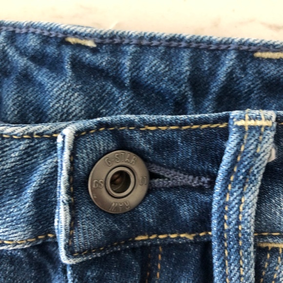 COPY - G-STAR Davin High Waist Denim Shorts 26 - Picture 4 of 5